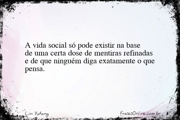 Frase de Lin Yutang