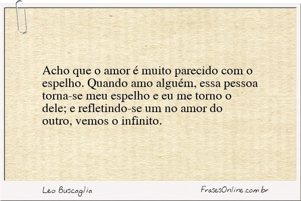 Frase de Leo Buscaglia