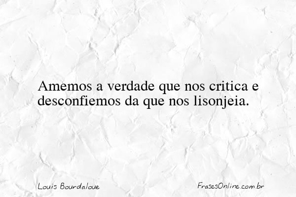 Frase de Louis Bourdaloue