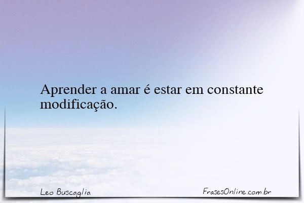 Frase de Leo Buscaglia