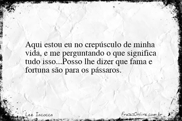 Frase de Lee Iacocca