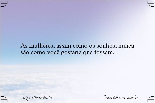 Frase de Luigi Pirandello