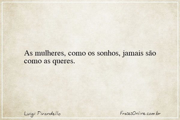 Frase de Luigi Pirandello