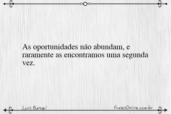 Frase de Luis Buñuel