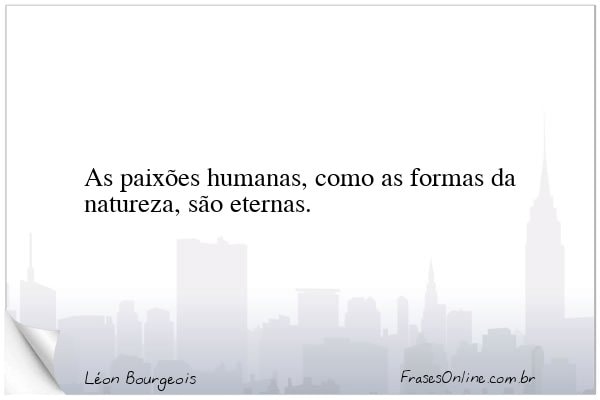 Frase de Léon Bourgeois