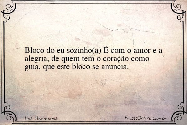 Frase de Los Hermanos