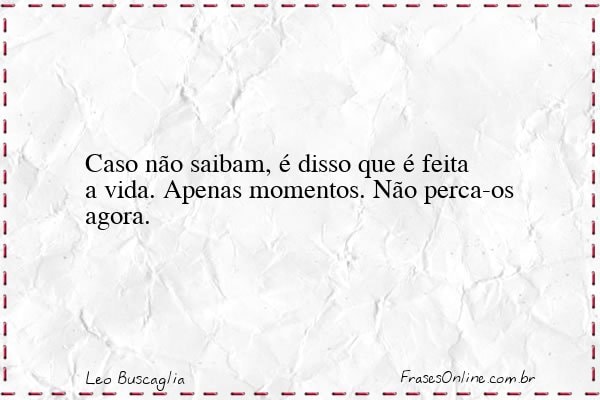 Frase de Leo Buscaglia