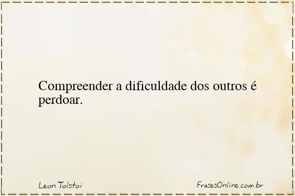 Frase de Leon Tolstoi