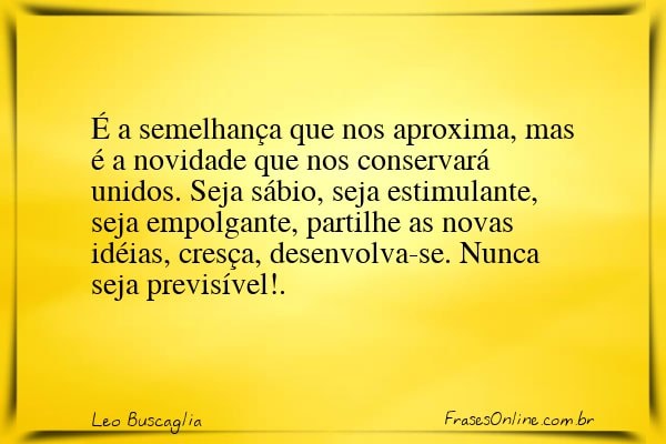 Frase de Leo Buscaglia