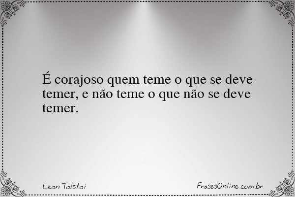 Frase de Leon Tolstoi