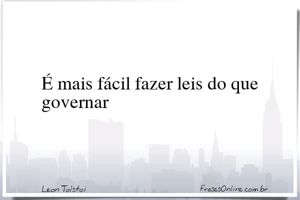 Frase de Leon Tolstoi