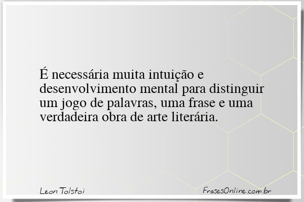 Frase de Leon Tolstoi
