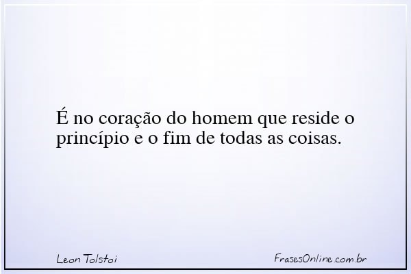 Frase de Leon Tolstoi