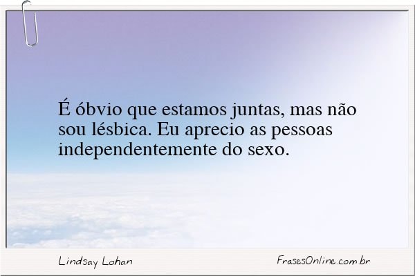Frase de Lindsay Lohan