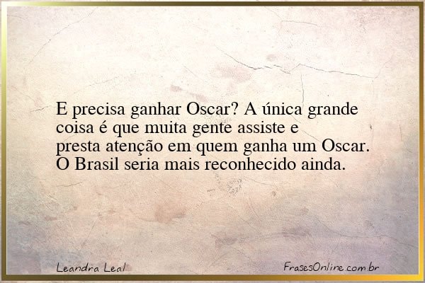 Frase de Leandra Leal