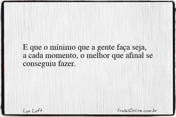 Frase de Lya Luft