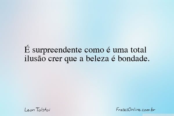 Frase de Leon Tolstoi