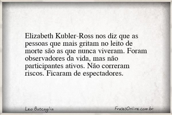 Frase de Leo Buscaglia