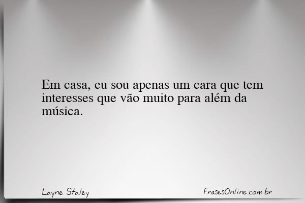 Frase de Layne Staley