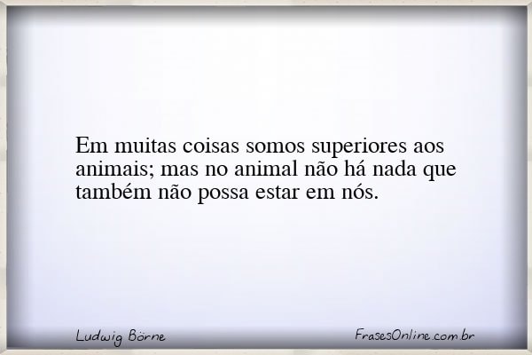 Frase de Ludwig Börne