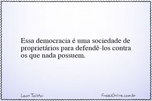 Frase de Leon Tolstoi