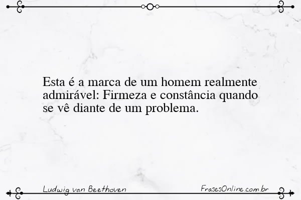 Frase de Ludwig van Beethoven