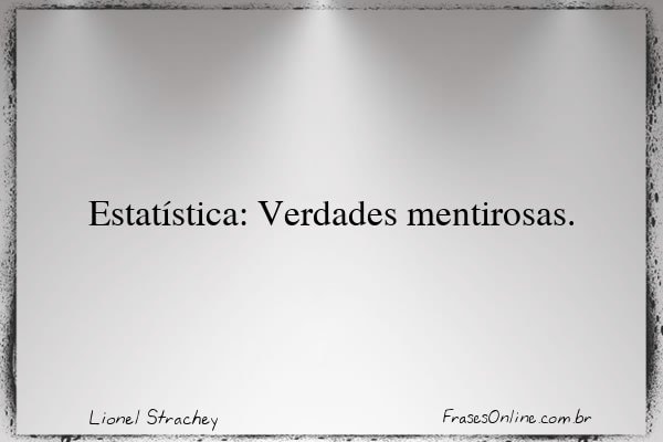 Frase de Lionel Strachey