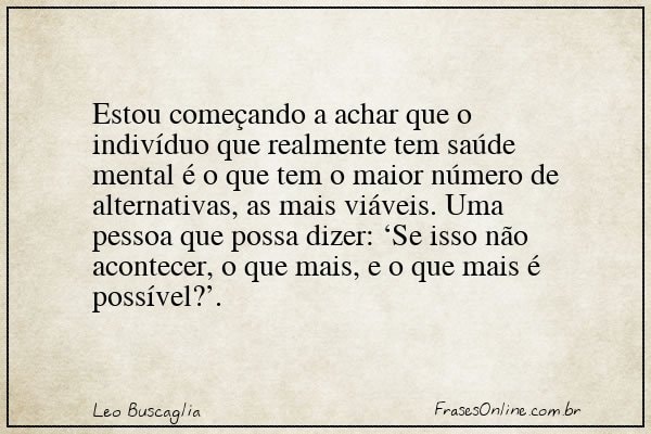 Frase de Leo Buscaglia