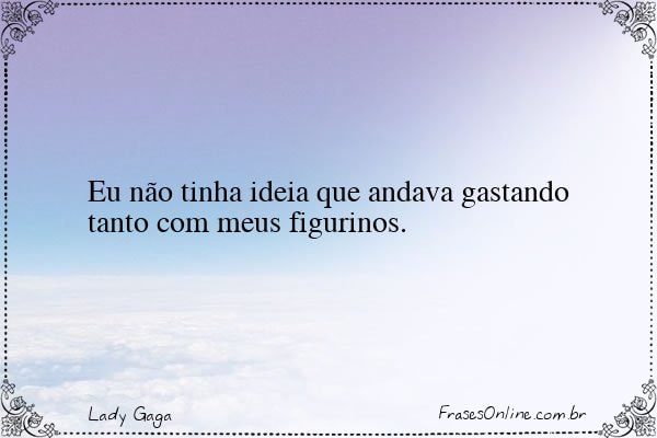 Frase de Lady Gaga