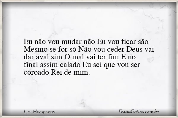 Frase de Los Hermanos