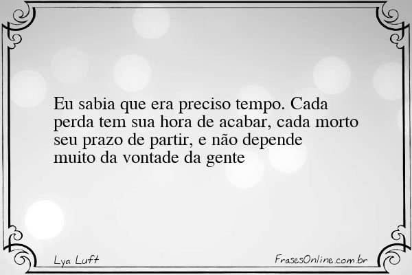 Frase de Lya Luft