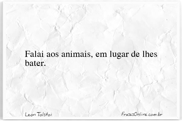 Frase de Leon Tolstoi