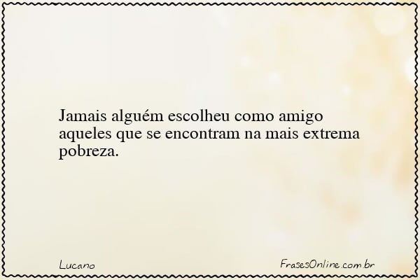 Frase de Lucano