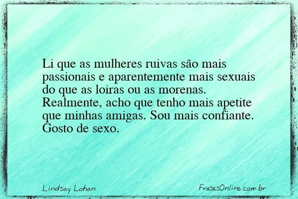 Frase de Lindsay Lohan