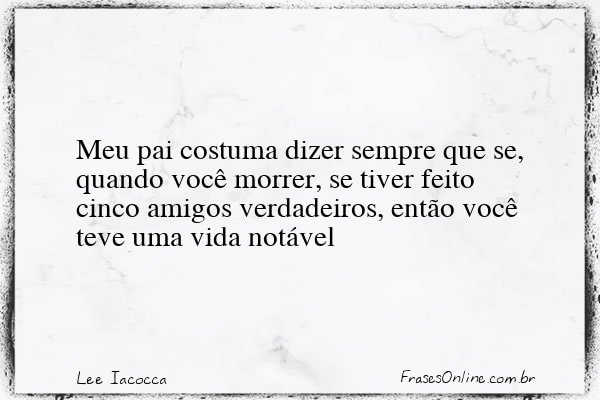 Frase de Lee Iacocca