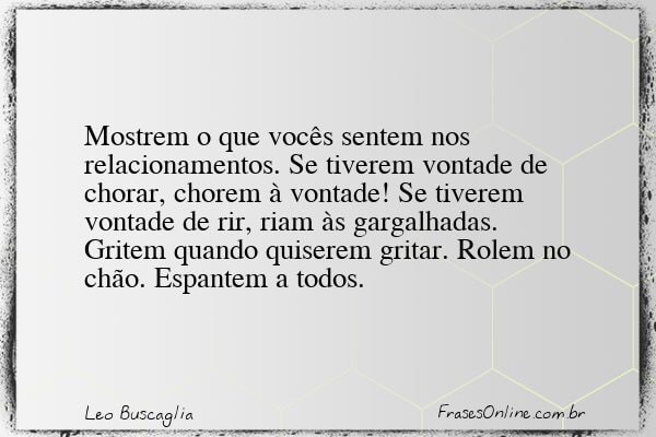 Frase de Leo Buscaglia