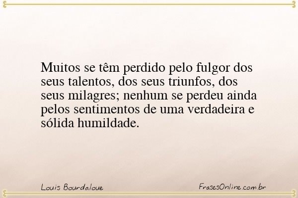 Frase de Louis Bourdaloue