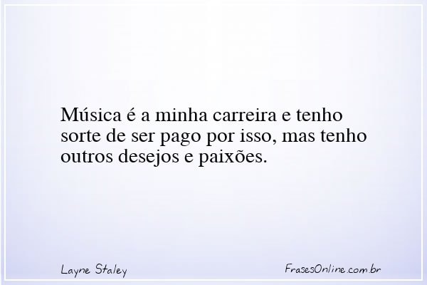 Frase de Layne Staley