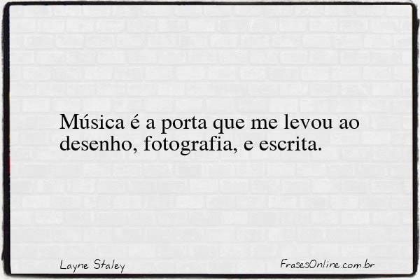 Frase de Layne Staley