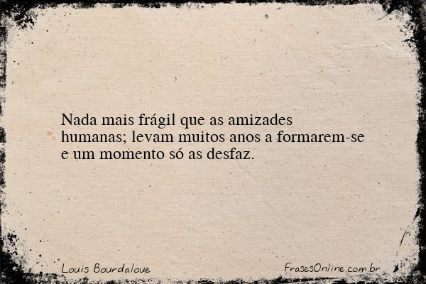 Frase de Louis Bourdaloue