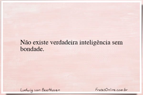 Frase de Ludwig van Beethoven