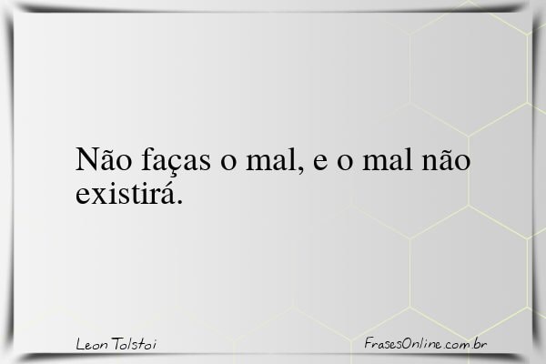 Frase de Leon Tolstoi