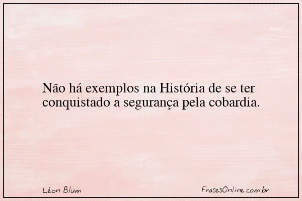 Frase de Léon Blum