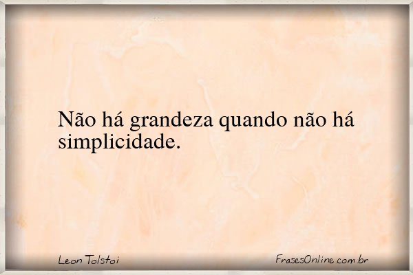 Frase de Leon Tolstoi