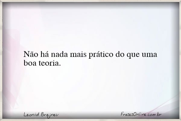 Frase de Leonid Brejnev