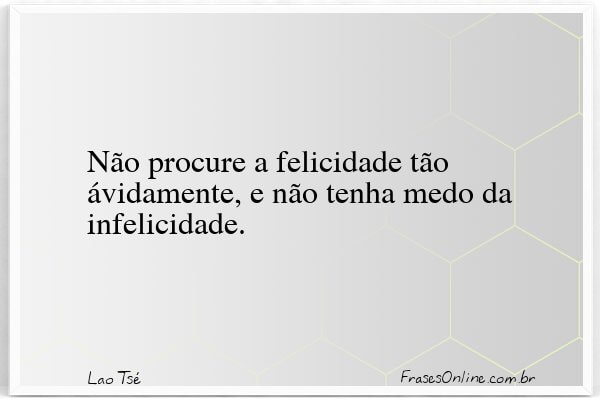 Frase de Lao Tsé