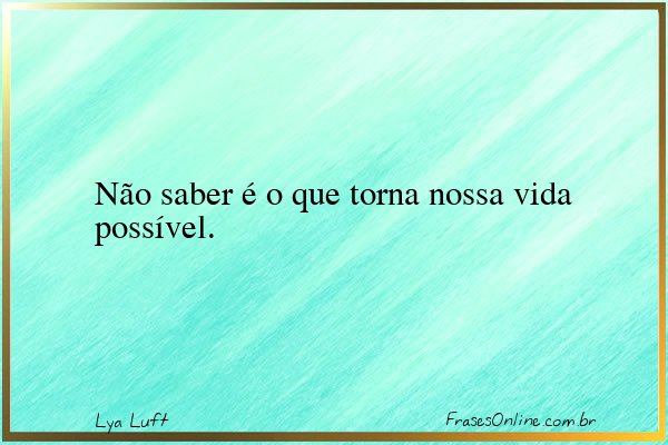 Frase de Lya Luft