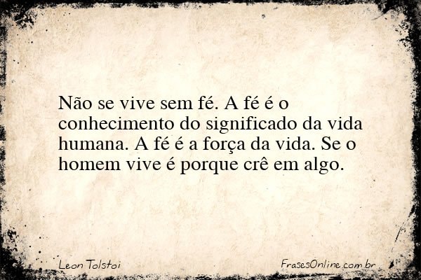 Frase de Leon Tolstoi