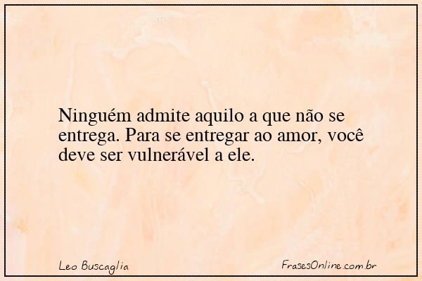 Frase de Leo Buscaglia