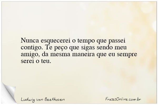 Frase de Ludwig van Beethoven